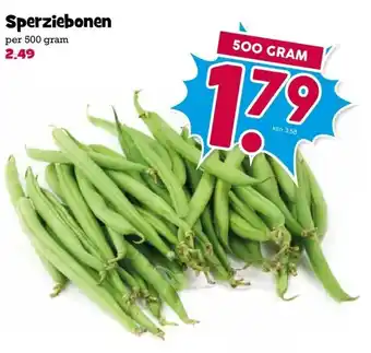 Boon`s Markt Sperziebonen aanbieding