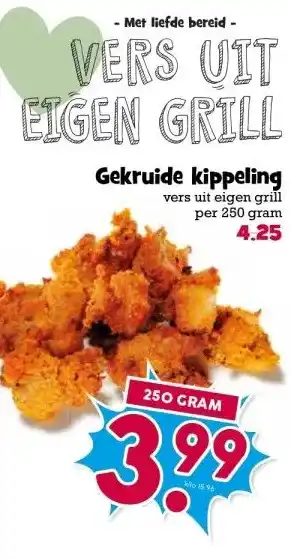Boon`s Markt Gekruide kippeling aanbieding