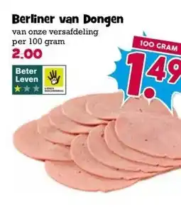 Boon`s Markt Berliner van Dongen aanbieding