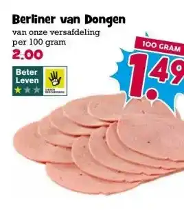 Boon`s Markt Berliner van Dongen aanbieding