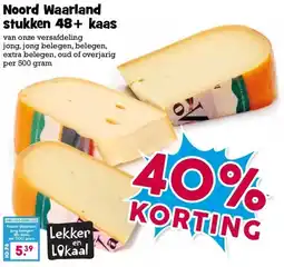 Boon`s Markt Noord Waarland stukken 48+ kaas aanbieding
