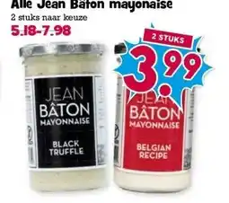 Boon`s Markt Alle Jean Bâton mayonaise aanbieding