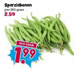 Boon`s Markt Sperziebonen aanbieding