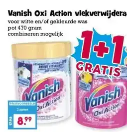 Boon`s Markt Vanish Oxi Action vlekverwijderaar aanbieding