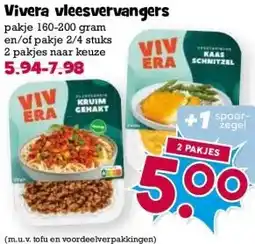Boon`s Markt Vivera vleesvervangers aanbieding