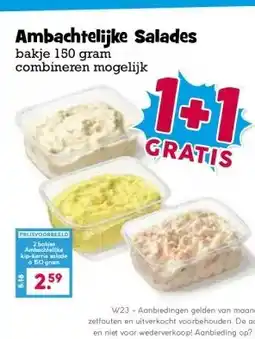 Boon`s Markt Ambachtelijke Salades aanbieding