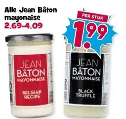 Boon`s Markt Alle Jean Bâton mayonaise aanbieding