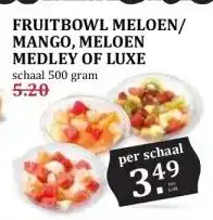 Boon`s Markt FRUITBOWL MELOEN/ MANGO, MELOEN MEDLEY OF LUXE aanbieding