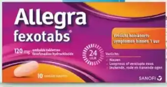 Etos Allegra Fexotabs aanbieding