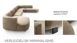 Baenks Hoekbank Brentwood aanbieding