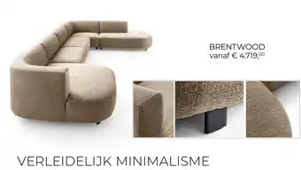 Baenks Hoekbank Brentwood aanbieding