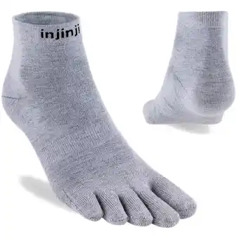 ANWB Injinji Liner Mini-Crew Coolmax sokken Lichtgrijs aanbieding