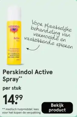 Etos Perskindol Active Spray aanbieding