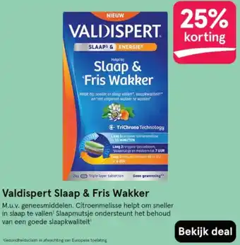 Etos Valdispert Slaap & Fris Wakker aanbieding
