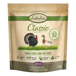 Zooplus Lukullus - Classic Senior Kalkoen & Eend (1 kg) aanbieding