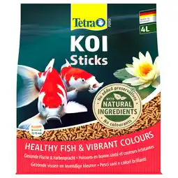 Zooplus TetraPond Koivoer Sticks - Dubbelpak: 2 x 4 l aanbieding