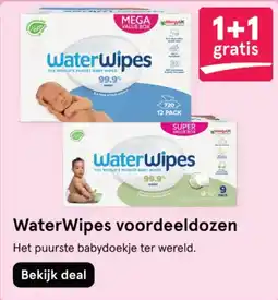 Etos WaterWipes voordeeldozen aanbieding