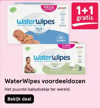 Etos WaterWipes voordeeldozen aanbieding