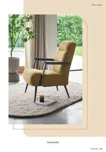 IN.HOUSE Fauteuil Atika aanbieding