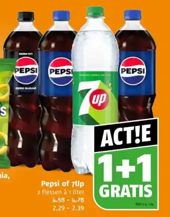 Poiesz Pepsi of 7Up aanbieding