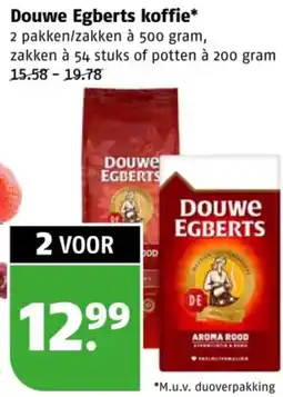 Poiesz Douwe Egberts koffie aanbieding