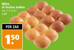 Poiesz Witte of bruine bollen aanbieding