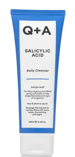 De Online Drogist Q+A Salycylic Acid Daily Cleanser aanbieding