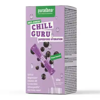 De Online Drogist Purasana Chill Guru Hydration Superfood Poeder aanbieding