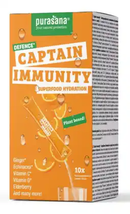 De Online Drogist Purasana Captain Immunity Superfood Hydration Poeder aanbieding