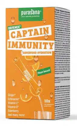 De Online Drogist Purasana Captain Immunity Superfood Hydration Poeder aanbieding
