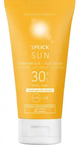 De Online Drogist Speick Sun SPF30 Zonnemelk aanbieding
