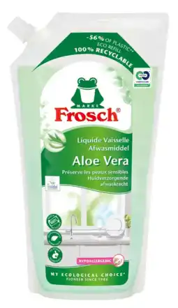 De Online Drogist Frosch Afwasmiddel Aloë Vera Refill aanbieding