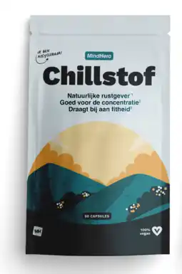 De Online Drogist Mindhero Chillstof Dagformule Capsules aanbieding
