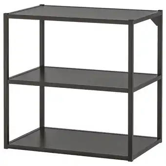 IKEA Enhet Onderkast basiselement met planken, antraciet, 60x40x60 cm aanbieding