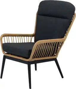 Intratuin Intratuin relaxstoel Mia zwart aanbieding