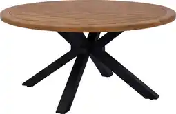 Intratuin Intratuin eettafel Jurre naturel D 150 H 75 cm aanbieding