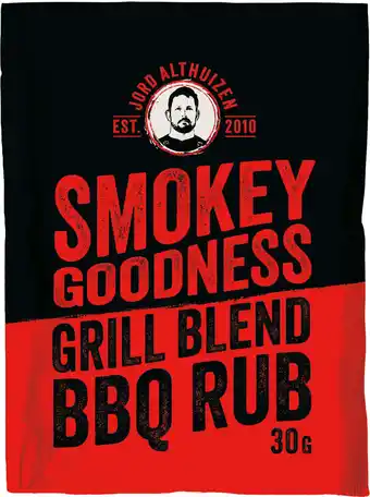 Intratuin Smokey Goodness BBQ rub Grill Blend 30 gr aanbieding
