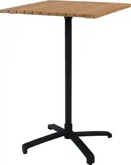 Intratuin Intratuin 2-zits Bartafel Fidel zwart 70 x 70 x 106 cm aanbieding