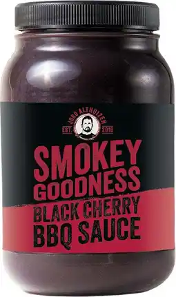 Intratuin Smokey Goodness BBQ saus Black Cherry 500 ml aanbieding