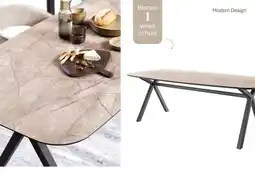 IN.HOUSE Eettafel Canarias, tonvorm aanbieding