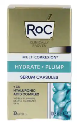 De Online Drogist RoC Hydrate + Plump Serum Capsules aanbieding