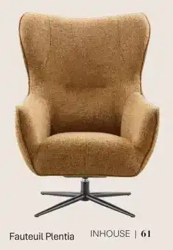 IN.HOUSE Fauteuil Plentia aanbieding