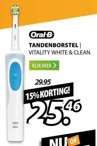 Expert Oral b tandenborstel aanbieding