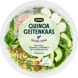 Jumbo Jumbo Quinoa Geitenkaas Salade Bowl 250 g aanbieding