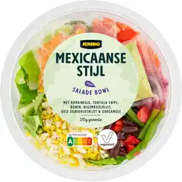 Jumbo Jumbo Mexicaanse Stijl Salade Bowl 290 g aanbieding