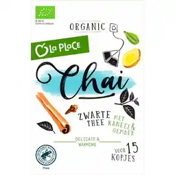 Jumbo La Place Black Chai Thee 15 Stuks aanbieding