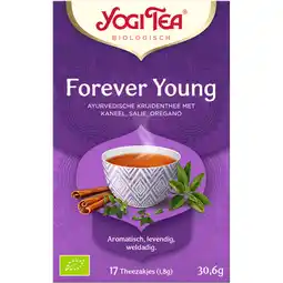 Jumbo Yogi Tea Biologisch Forever Young 17 Stuks 30,6 g aanbieding
