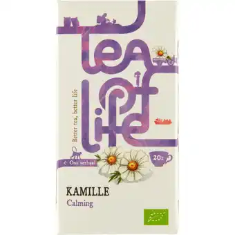 Jumbo Tea of life Kamille Calming 20 Stuks 20 g aanbieding