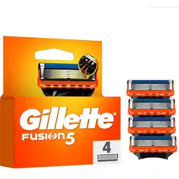 Jumbo Gillette Fusion5 4 Navulmesjes voor Mannen aanbieding
