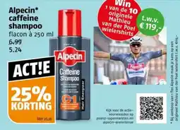 Poiesz Alpecin caffeine shampoo aanbieding